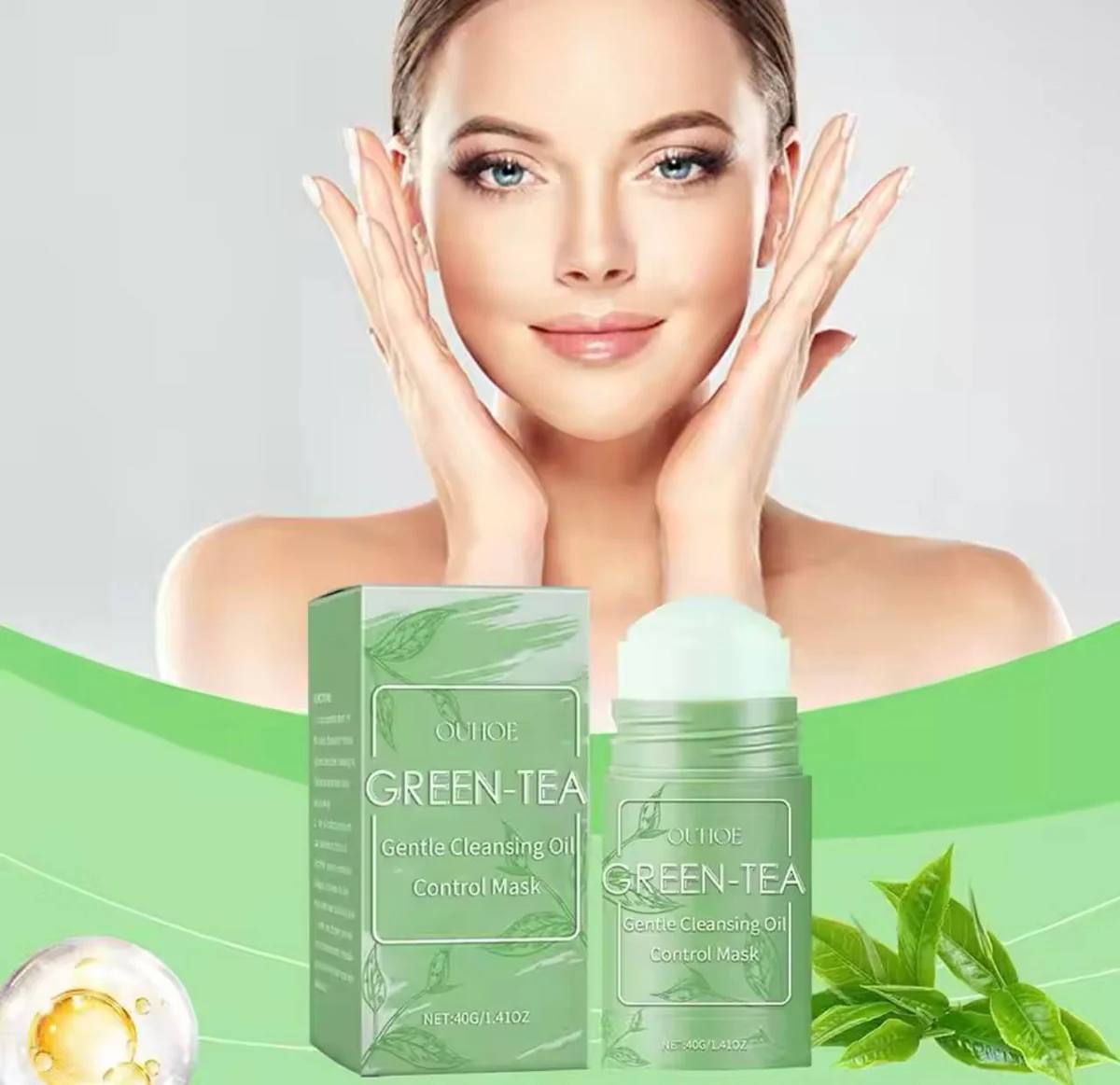 Masque Vert Éclat Visage