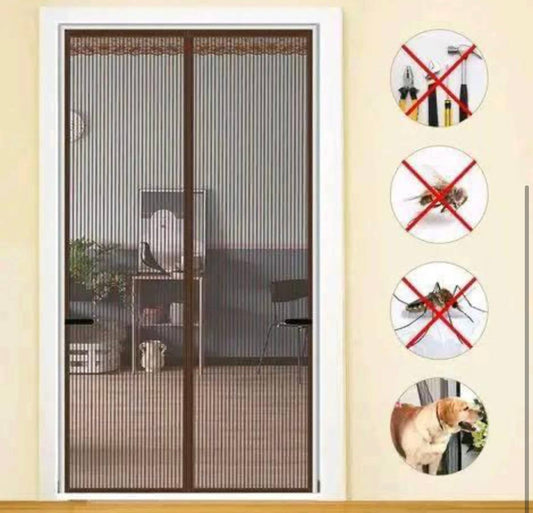 Porte moustiquaire magnétique